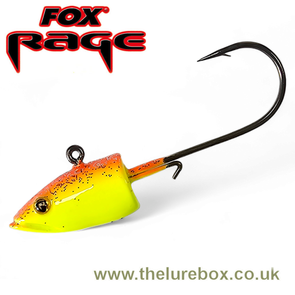Fox Rage Eel Head Jig Heads - 3 Pack