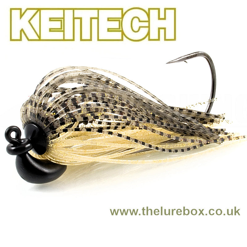 Keitech Rubber Jig Model 3 - Tungsten - The Lure Box