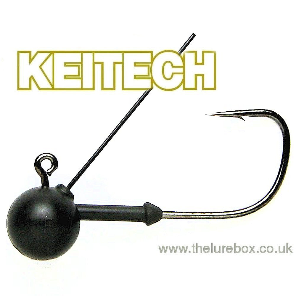 KEITECH Fishing Tungsten SUPER ROUND Jig Head Hook size #2/0