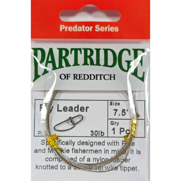 Partrige Fly Leader And Trace Wire - 30lb