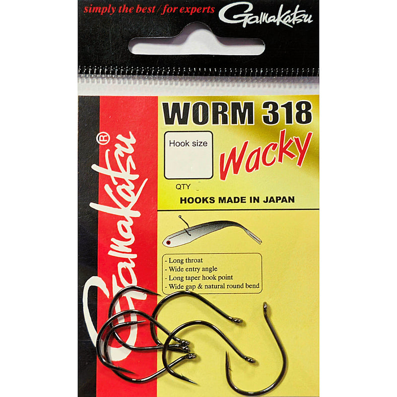 Gamakatsu 318 Worm Wacky Hooks