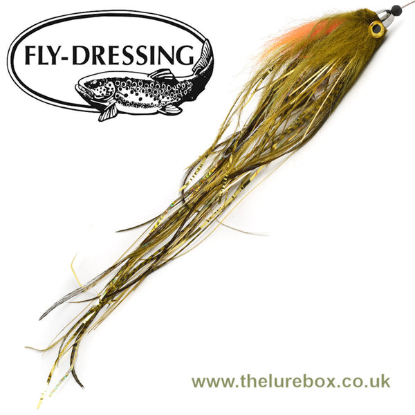 Dobb Daddy Spin Fly With Dragon Tail & Bauer Pike Rig - 25cm