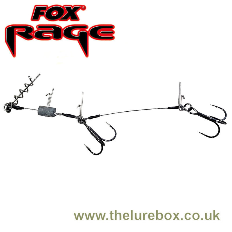 Fox Rage Ti Pro Harness Weighted Stinger - Double