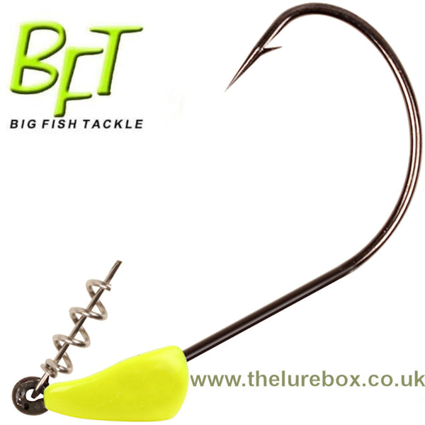 BFT Triple S Jighead Hot Yellow - The Lure Box