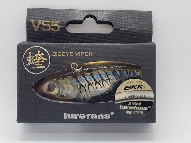 Lurefans Bigeye Viper Lipless Crankbait - V55