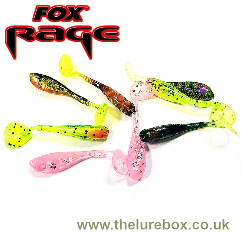 Fox Rage Micro Fry Mixed UV Colours - 4cm