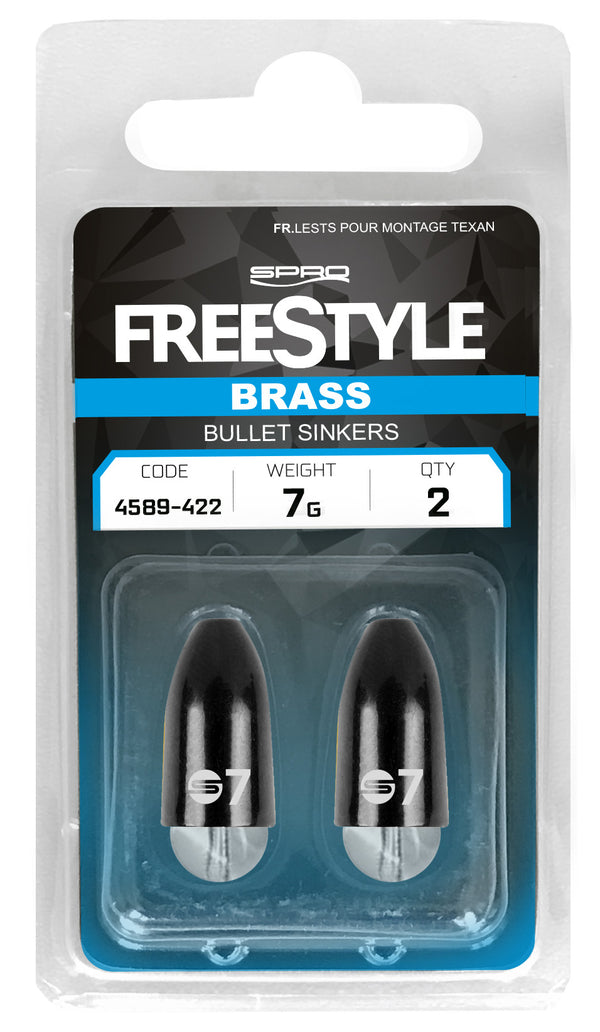 SPRO Freestyle Texas & Carolina Brass Bullet Sinkers & Beads