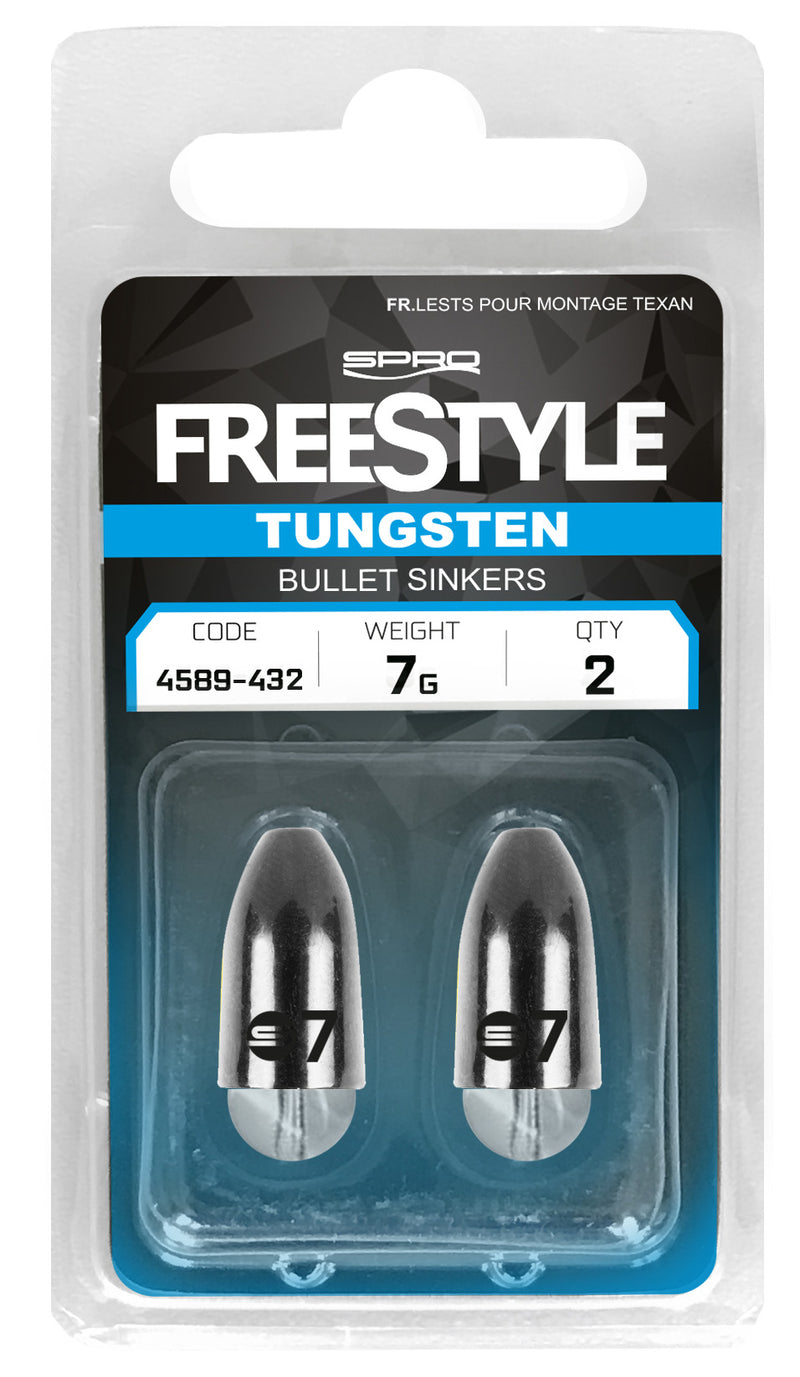 SPRO Freestyle Texas & Carolina Tungsten Bullet Sinkers & Beads