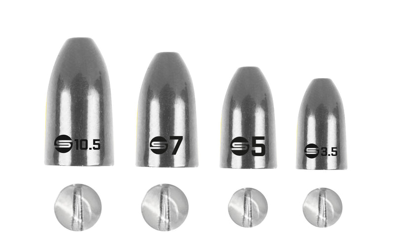 Spro Freestyle Bullet Sinkers Brass or Tungsten