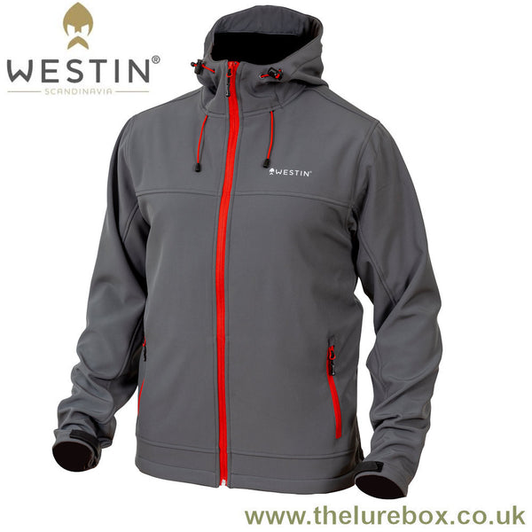 Westin W4 Softshell Jacket - Steel Grey - The Lure Box