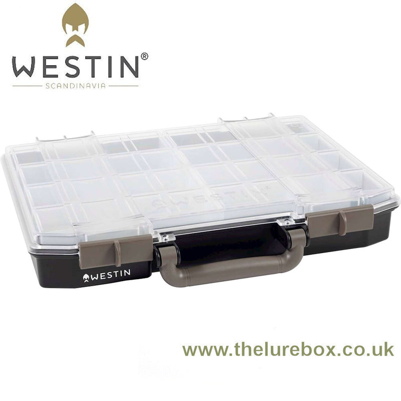 Westin W6 Lure Vault Box - Black & Clear