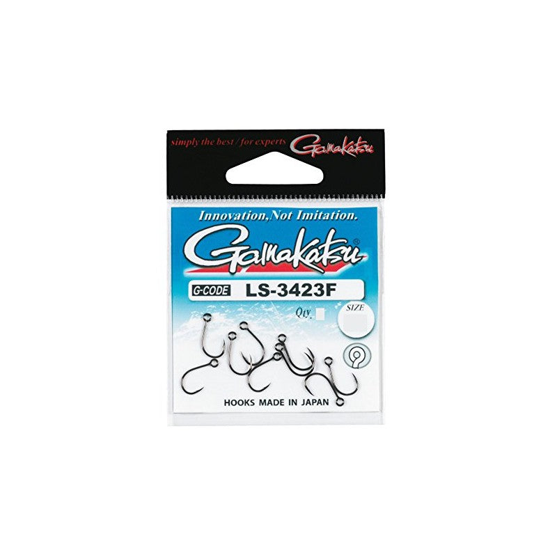 Gamakatsu Single Inline Black Nickel Replacement Hooks