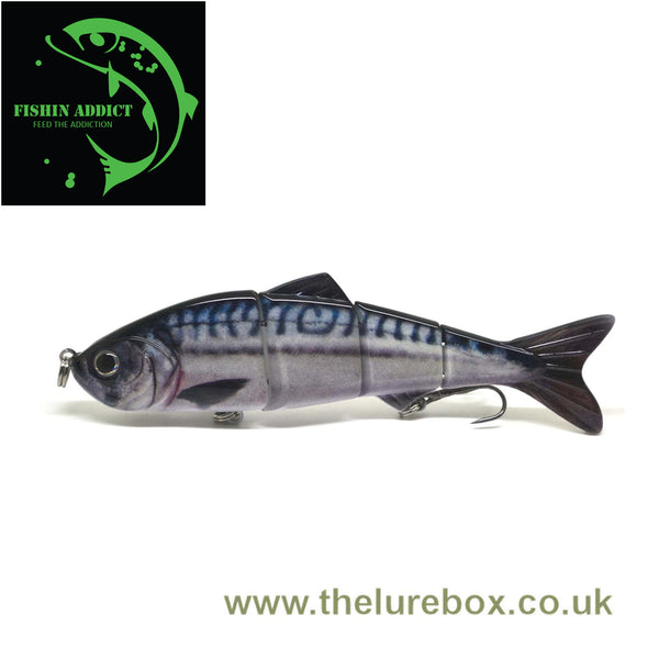 Fishin Addict Joey Mackerel Jointed Swimbait - 12cm