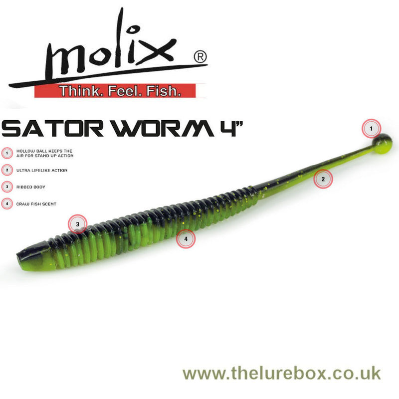 Molix Sator Worm 4"