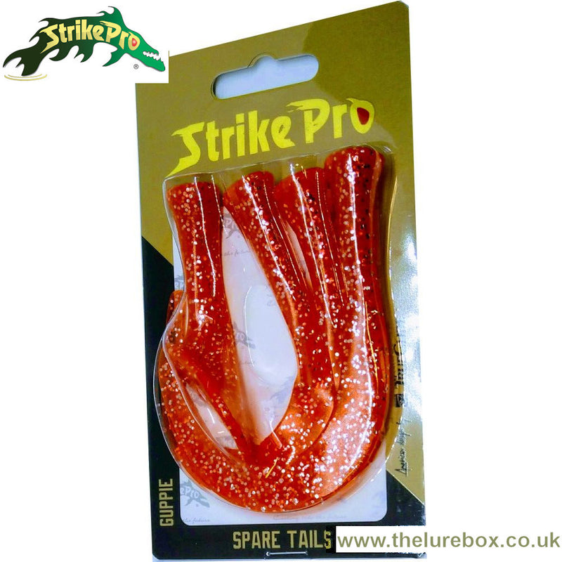 Strike Pro Guppie 13cm Spare Tails - The Lure Box