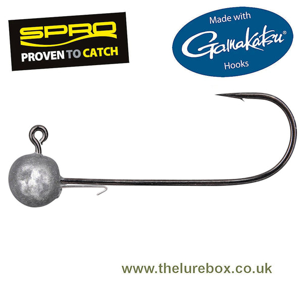 SPRO Gamakatsu Jig 90 HD Round Jighead Black Nickel Hook - 5/0