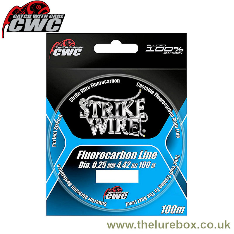 CWC Strike Wire Fluorocarbon - 100m - The Lure Box