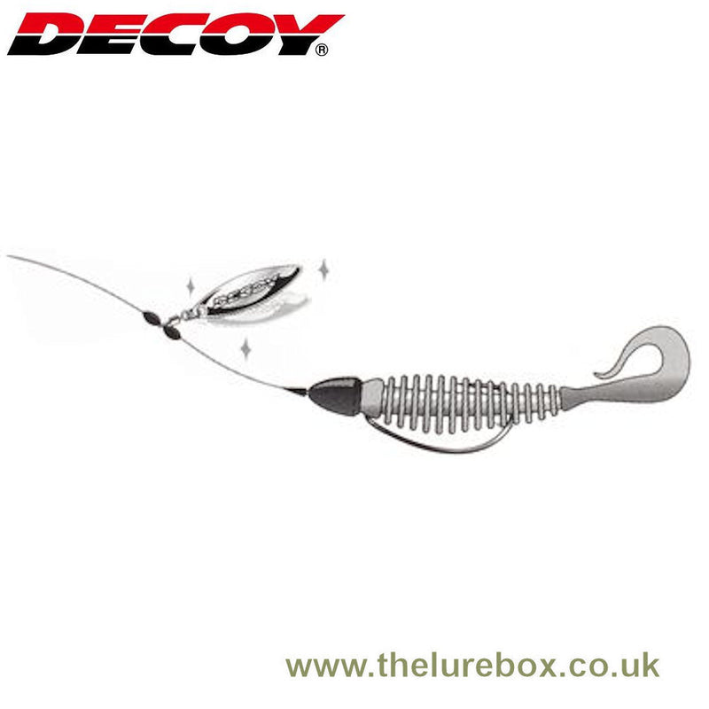 Decoy Plus Blade Willow Leaf Silver - The Lure Box