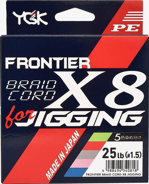 YGK X8 Frontier Jigging Braid 200m