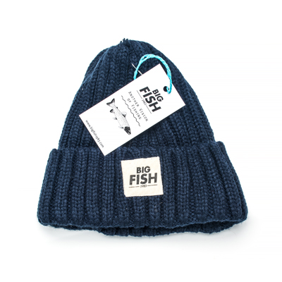 Svartzonker "Big Fish" Beanie / Woolly Hat - Blue