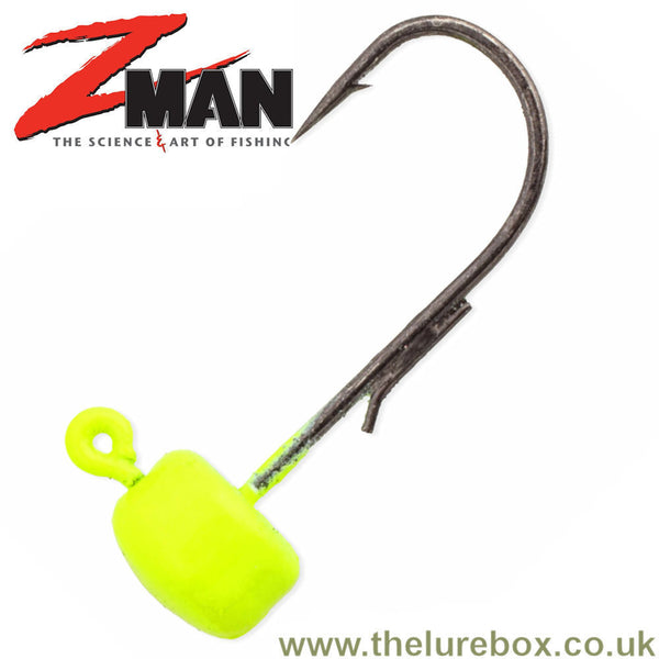 Z-man Micro Finesse ShroomZ Ned Rig Jig Heads - Chartreuse