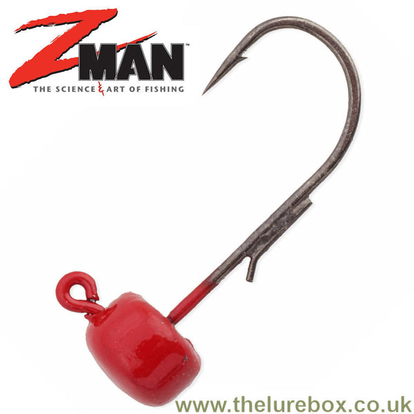 Z-man Micro Finesse ShroomZ Ned Rig Jig Heads - Red