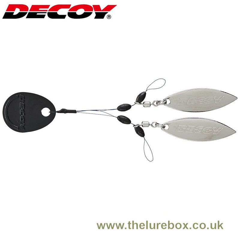 Decoy Plus Blade Willow Leaf Silver - The Lure Box