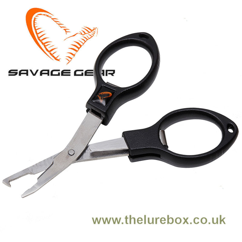 Savage Gear Magic Folding Scissors 4 Inch