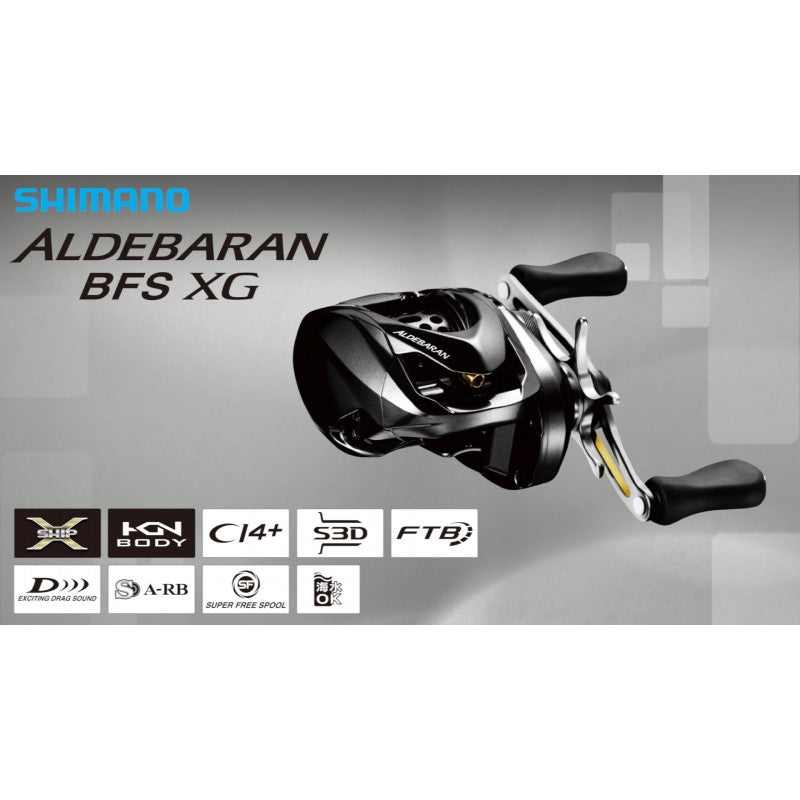 Shimano Aldebaran BFS XG Baitcasting Reel