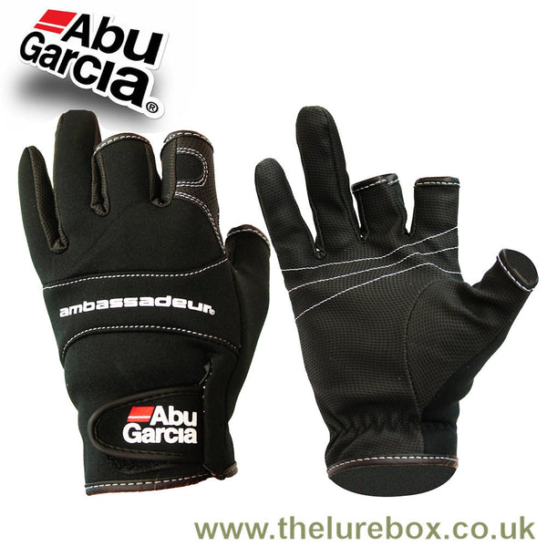 Abu Garcia Neoprene Stretch Gloves - Waterproof