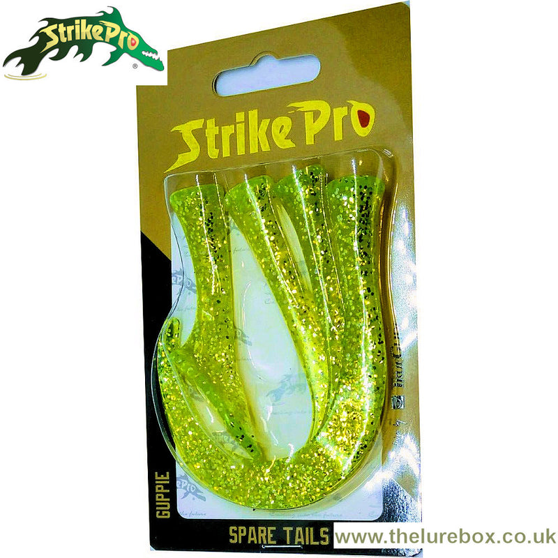 Strike Pro Guppie 13cm Spare Tails - The Lure Box
